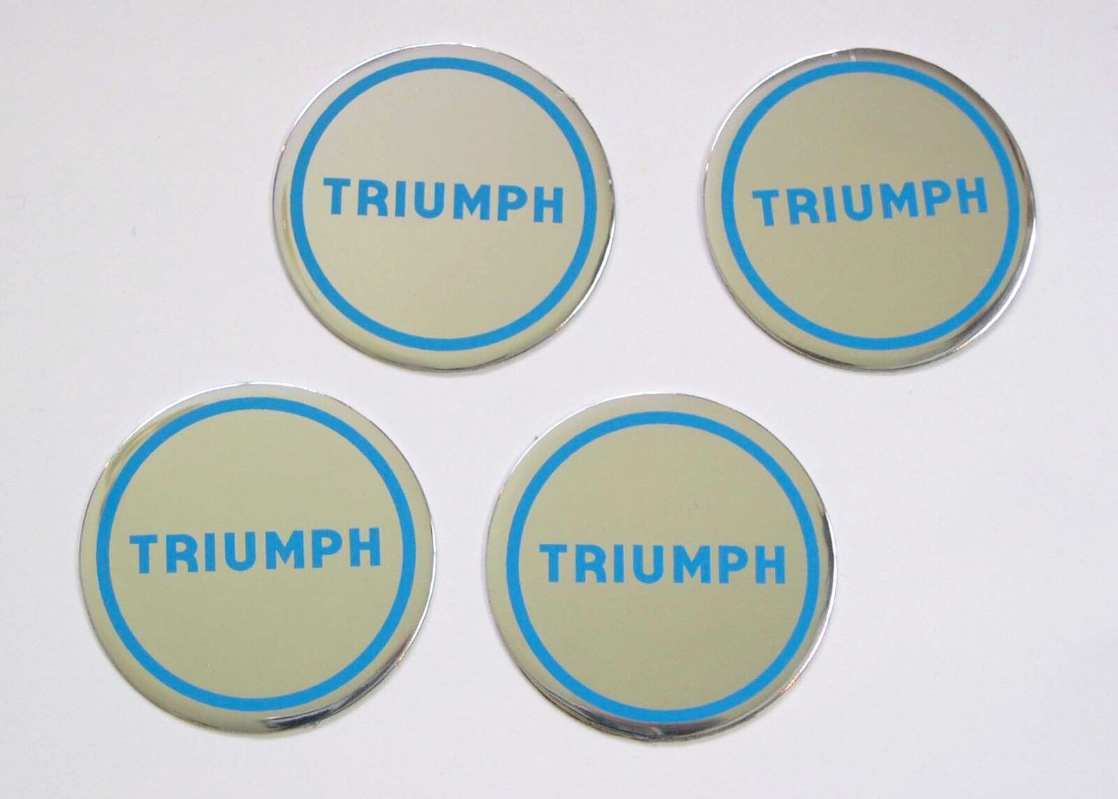 Triumph Spitfire 1500 Wheel Centre Badge set or 4, YKC1334