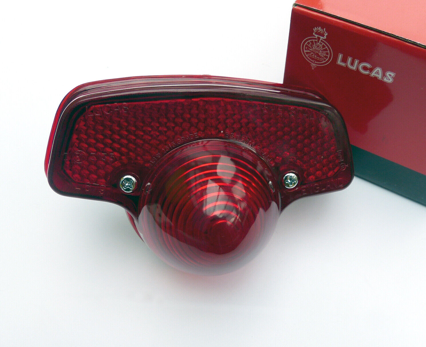 Genuine Lucas 53973 Stop Tail & Number Plate Light L679, Triumph BSA Norton AMC