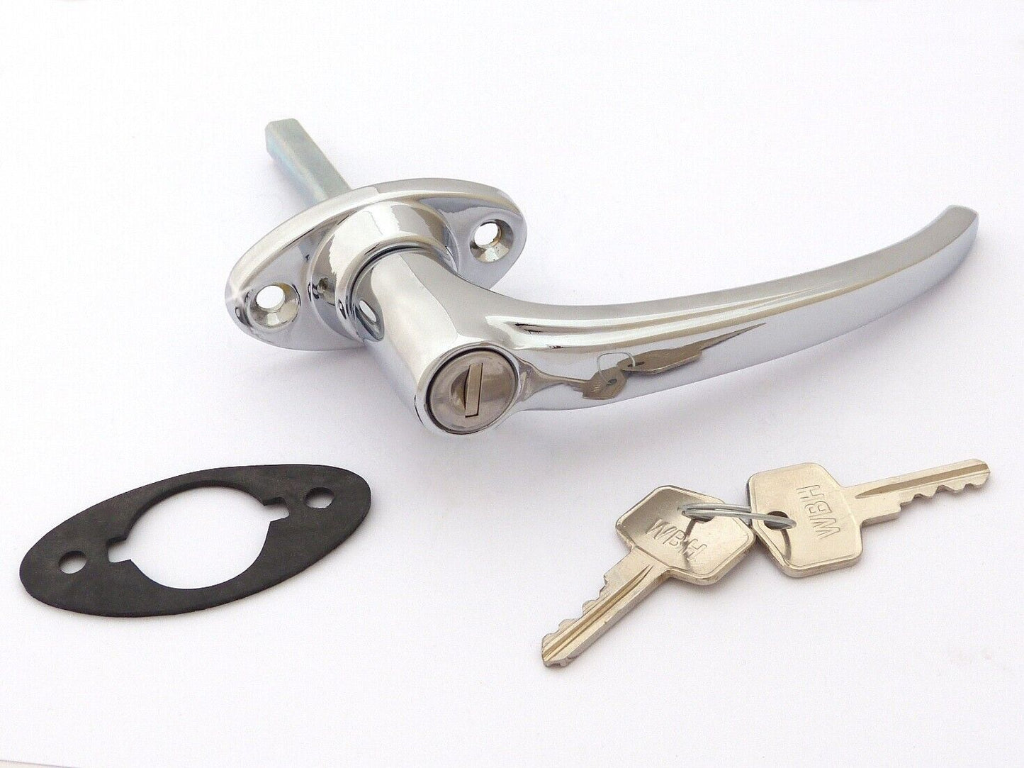 WBH OE Morris Minor Traveller & Van Chrome Locking Rear Door Handle AFA543