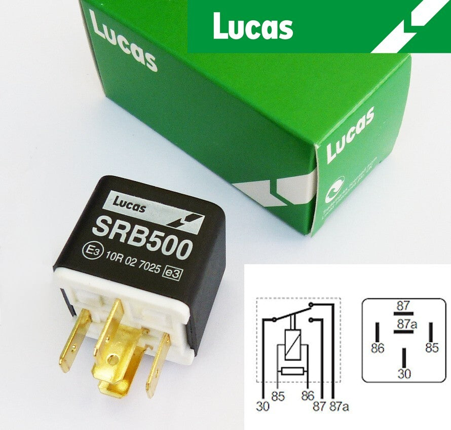 Lucas SRB500 12V 20/30A Change over 28RA Relay Land Rover Mini DRC1820 YWB10031A