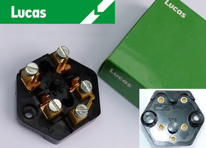 Lucas 37132 Type SF6, 2 Way Fuse Box, for Austin Healey, Triumph TR2 MGA, 1G2613