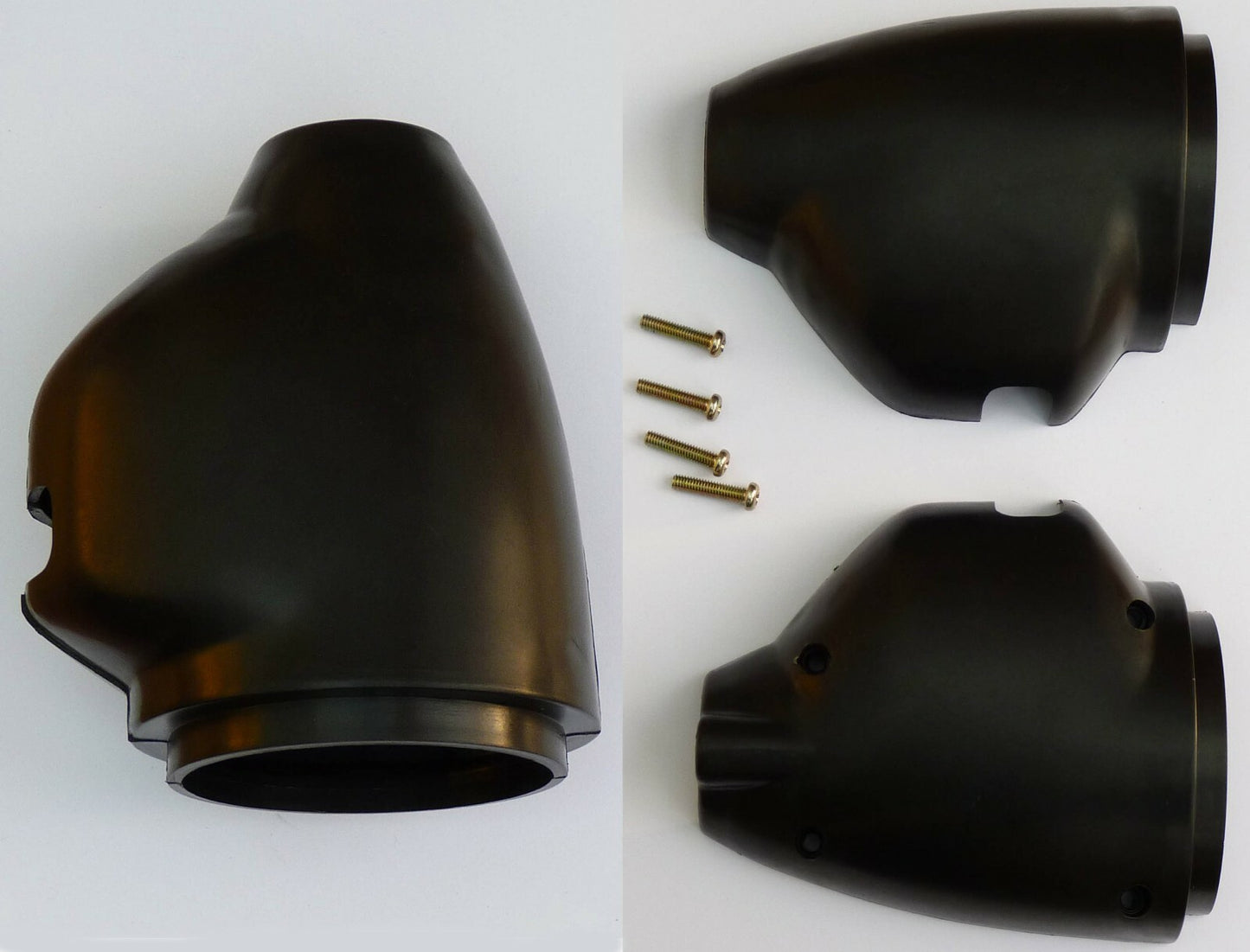 Set of MGB Left Hand Drive (LHD) Steering Column Cowls, BMC part 18G8714