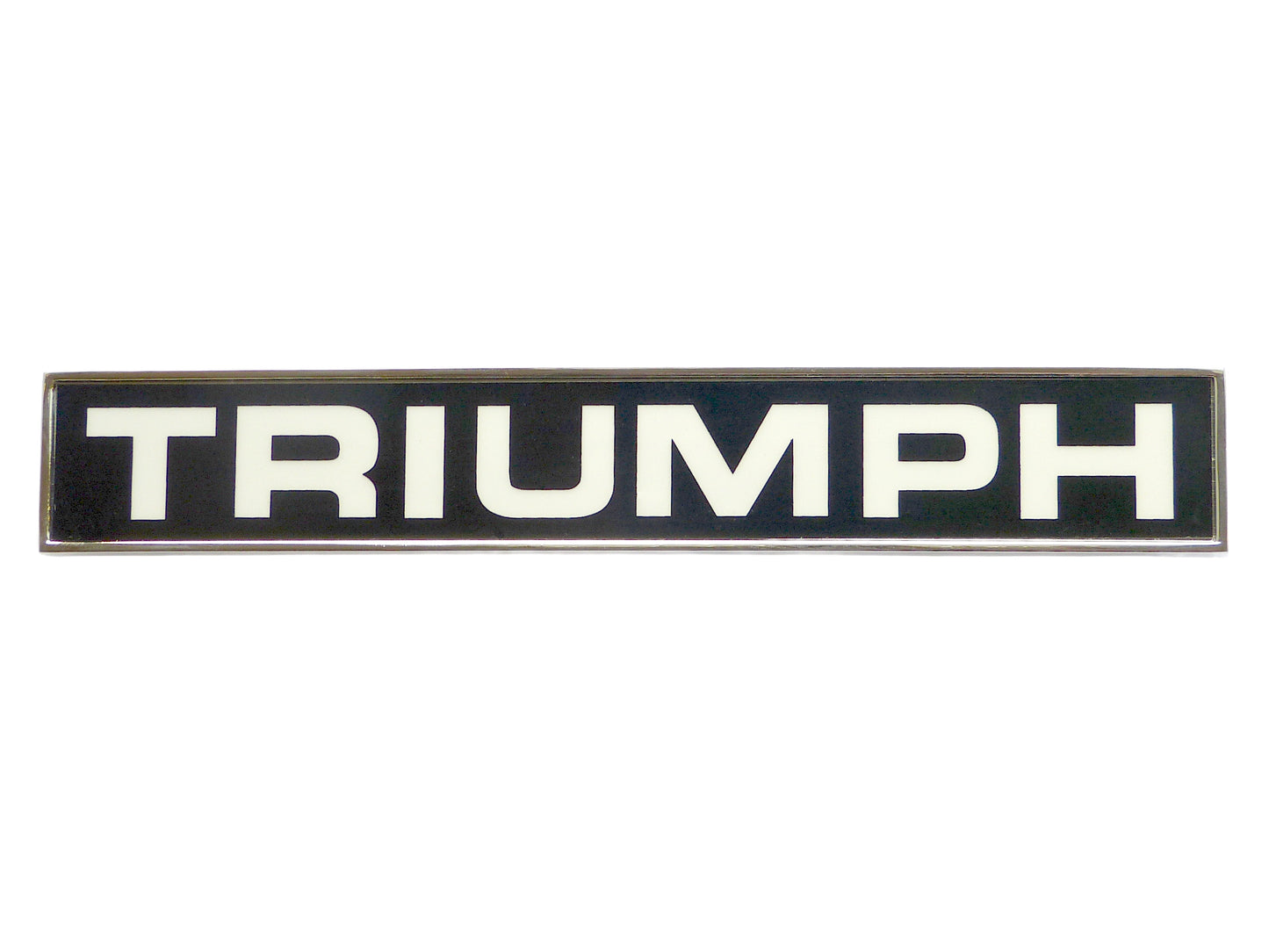 Triumph TR6 Spitfire Mk3 Dolomite Sprint Chrome Rear Boot Badge, 627563