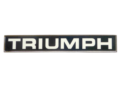 Triumph TR6 Spitfire Mk3 Dolomite Sprint Chrome Rear Boot Badge, 627563