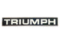 Triumph TR6 Spitfire Mk3 Dolomite Sprint Chrome Rear Boot Badge, 627563