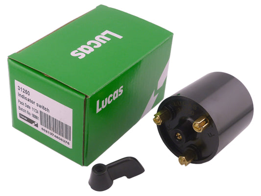 Lucas 31250 Pneumatic Cancelling Turn Switch MGA TD TF Morris XK140 AMK5607