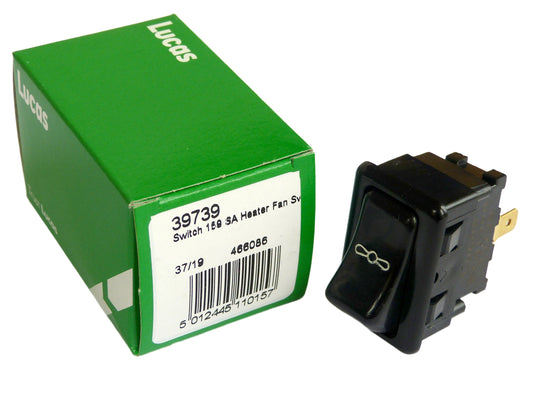 Genuine Lucas 39739 159SA Heater Fan Switch for MGB, MGB GT V8 BHA5113