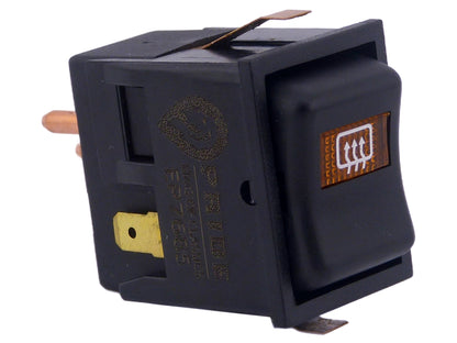Mini Dash Mounted Heated Rear Window Switch (1976-), YUF101680 EP7685