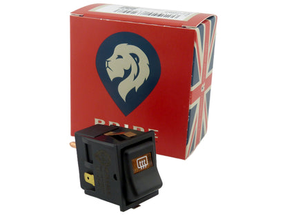 Mini Dash Mounted Heated Rear Window Switch (1976-), YUF101680 EP7685