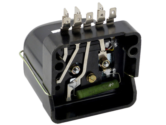 Lucas Type Dynamo 5 Terminal Voltage Regulator Control Box, GEU6603, NCB101