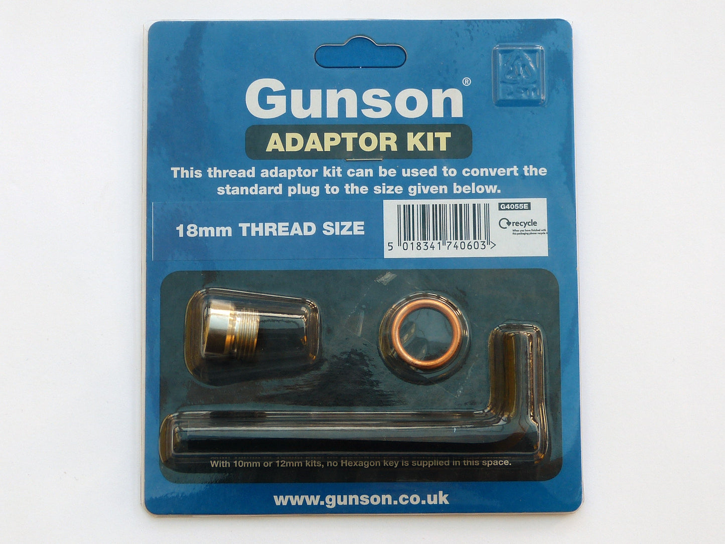 Gunson Colortune G4055E 18mm Classic Engine Petrol Diagnostic Adaptor Kit