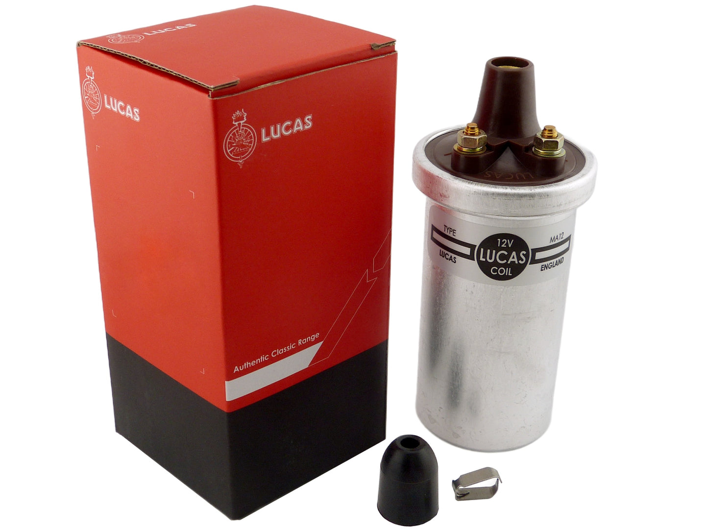 Lucas 45110 MA12 12V Motorcycle Oil Filled High Performance Ignition Coil