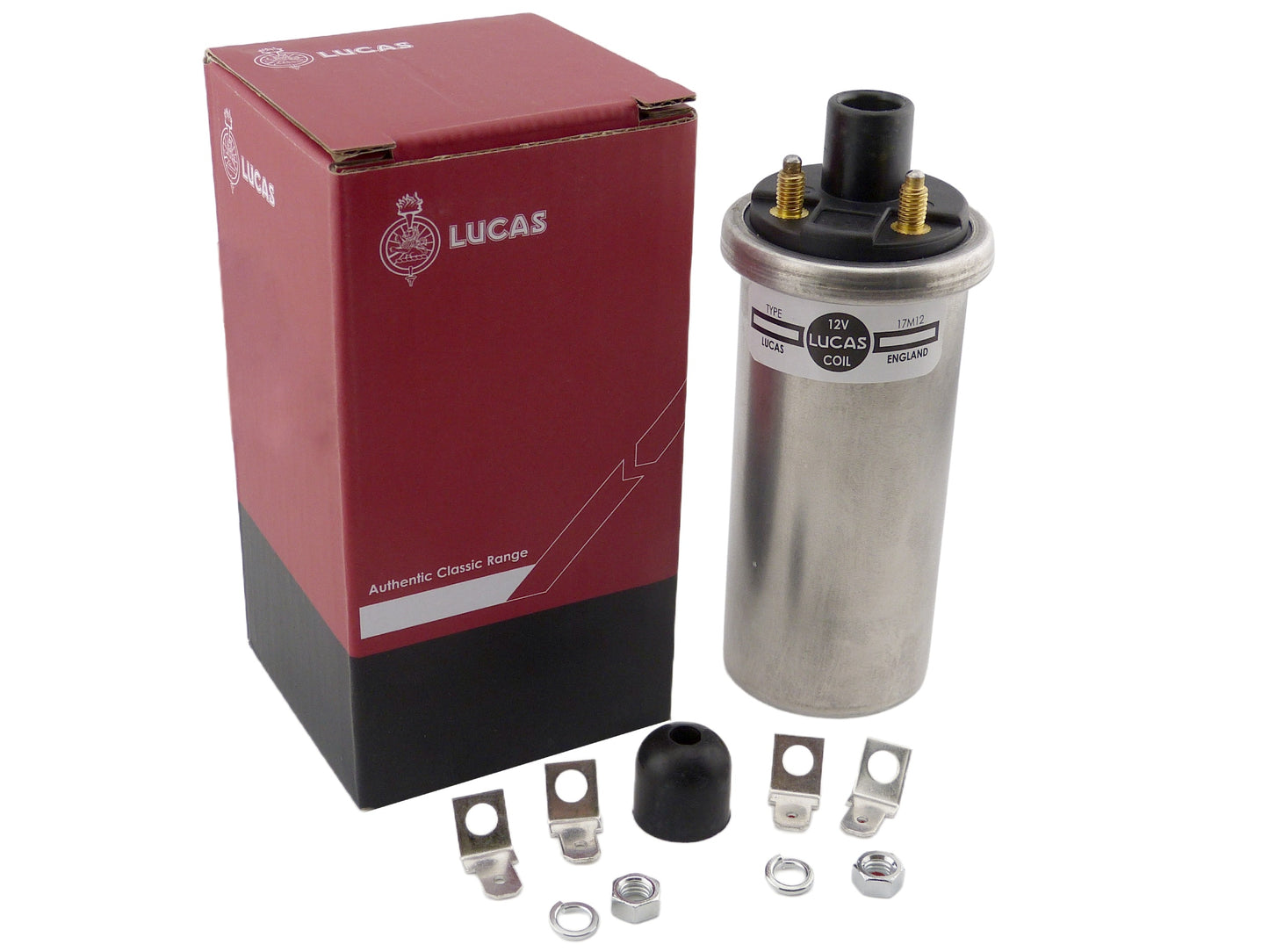 Lucas 47276 45223 17M12 12V Motorcycle Oil Filled High Performance Ignition Coil
